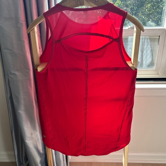 Lululemon Athletica Red Tank Top - Picture 2 of 5